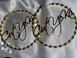 Custom Swirl Hoops